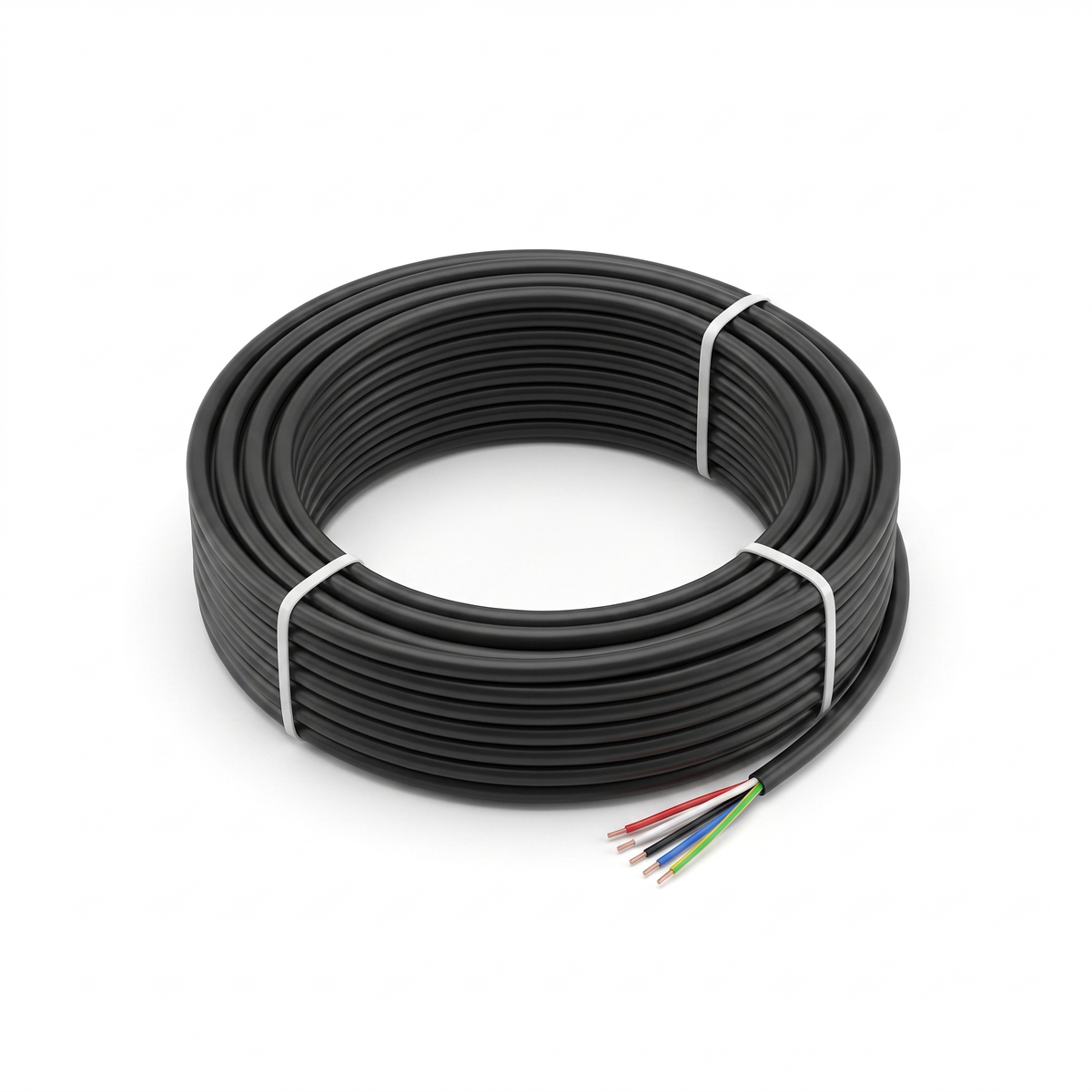 Kommunikationskabel 5 × 1,5 mm² im 20-Meter-Ring