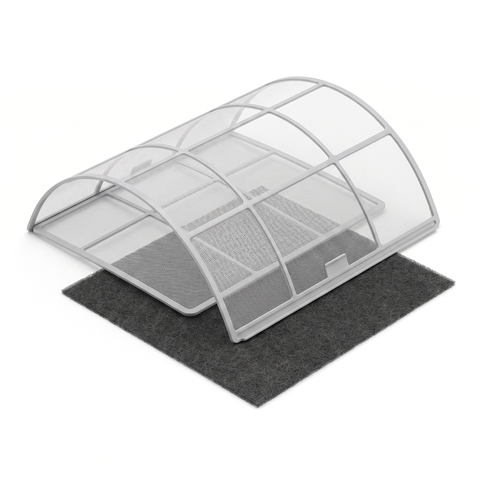 Ersatzfilter-Set: zwei Staubfilter und VOC-Filter